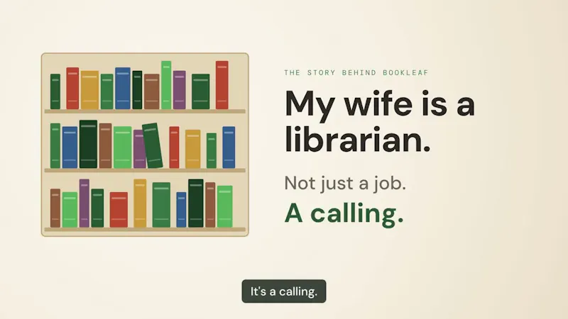 Bookleaf screenshot 1 (video preview)