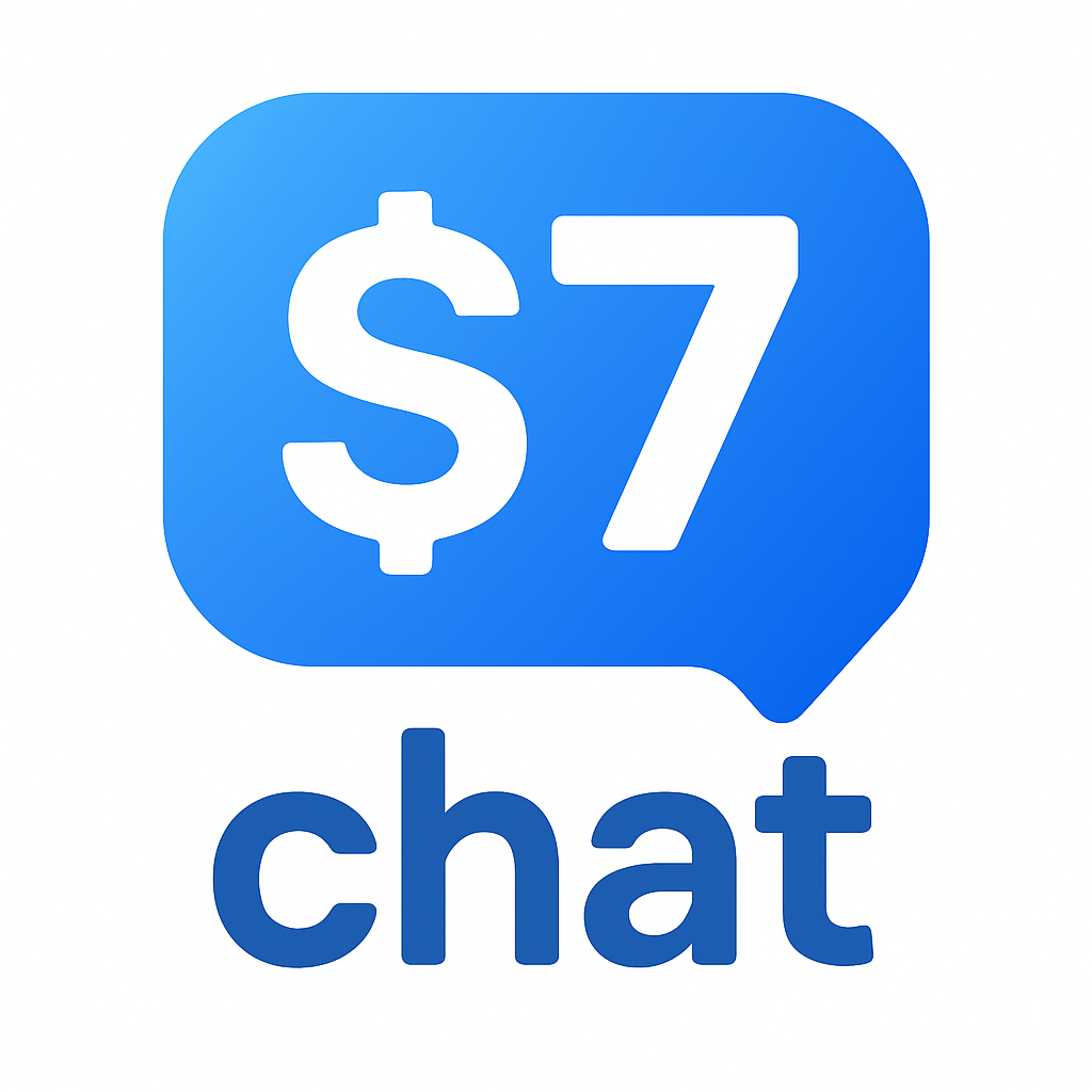 7 Dollar Chat logo