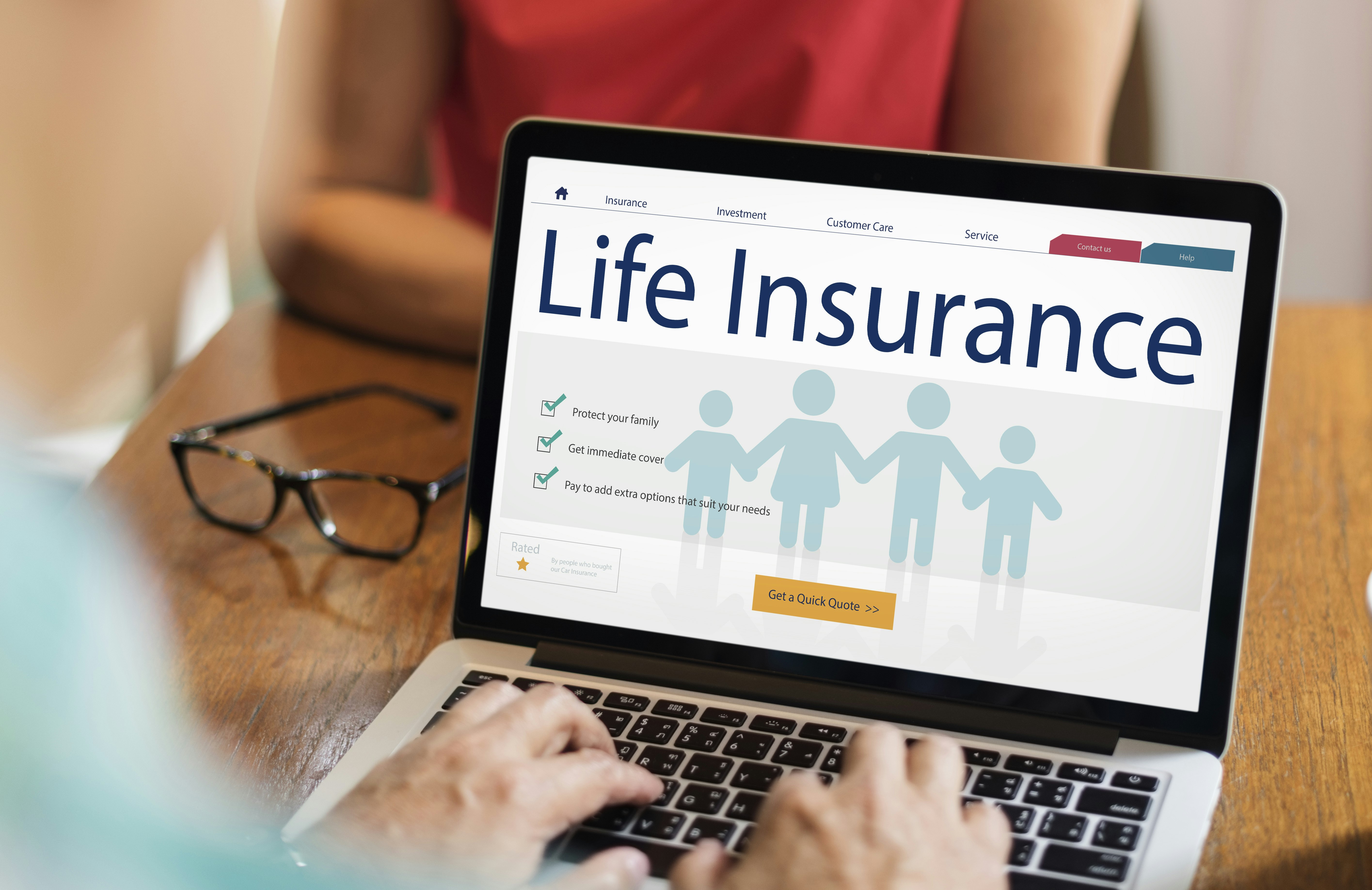 buying best term life insurance online.