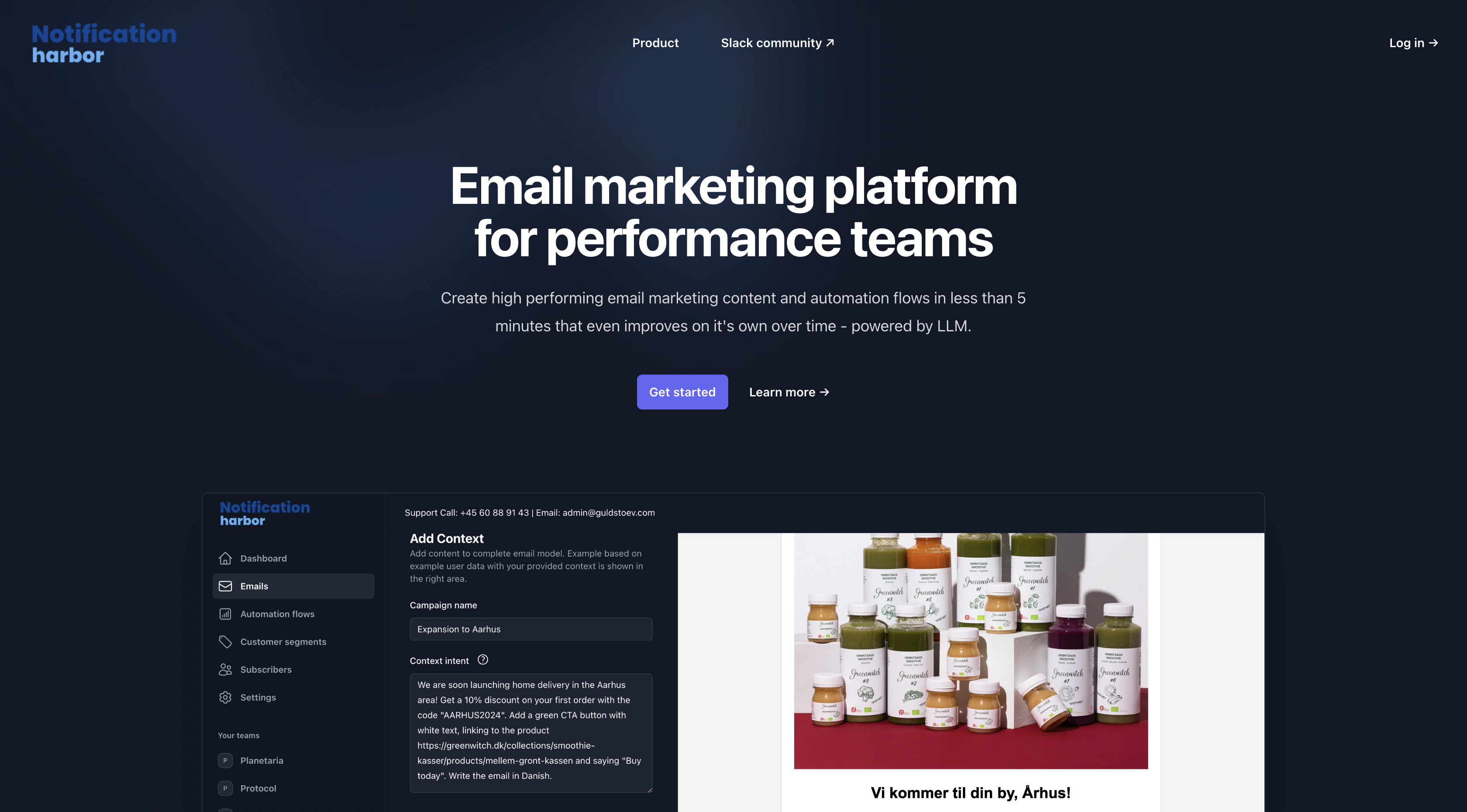 Notification Harbor gallery image