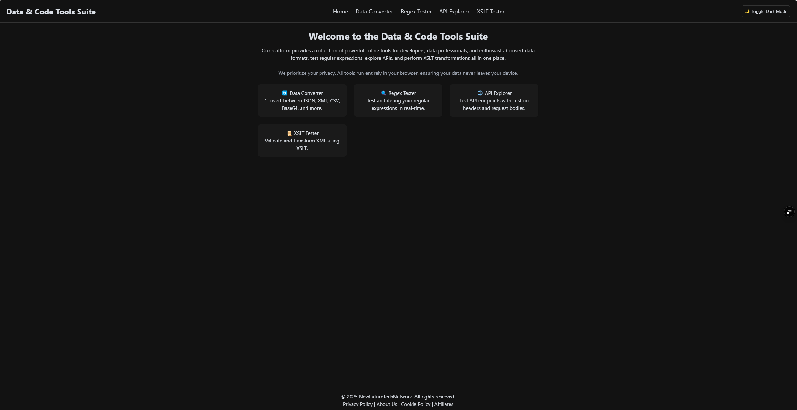 Daten- und Code -Tools Suite Medien 1