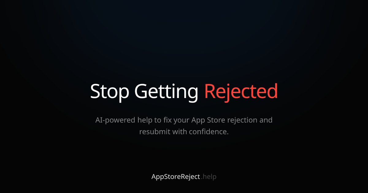 AppStoreReject.help - Main product screenshot demonstrating key features and user interface