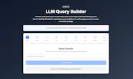 LLM Query Builder By Wellows