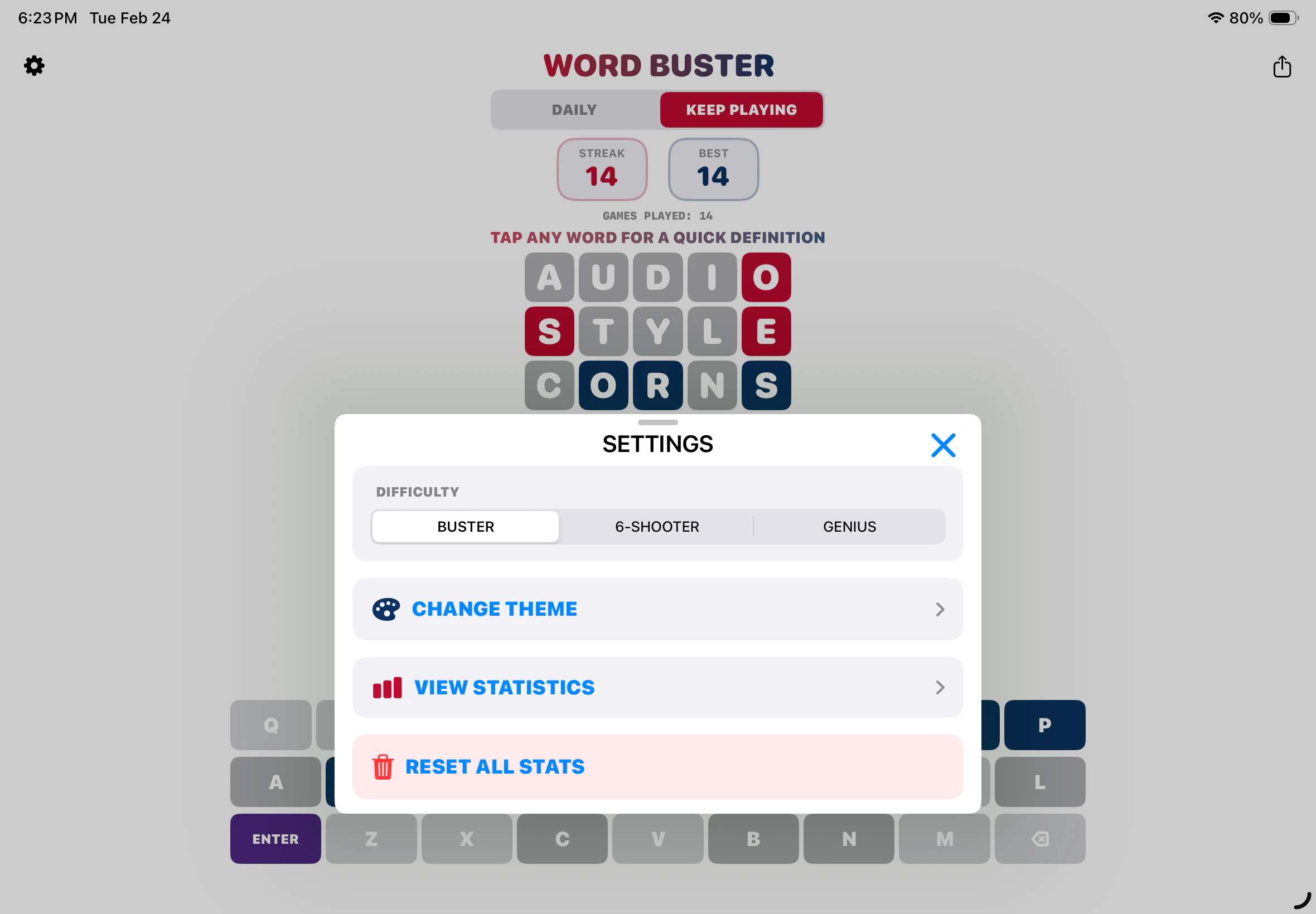 Isogram Word Buster