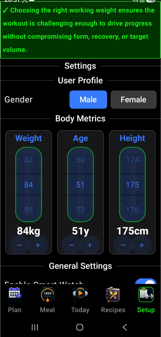 Your Gym Tracker, Coach & Meals gallery image
