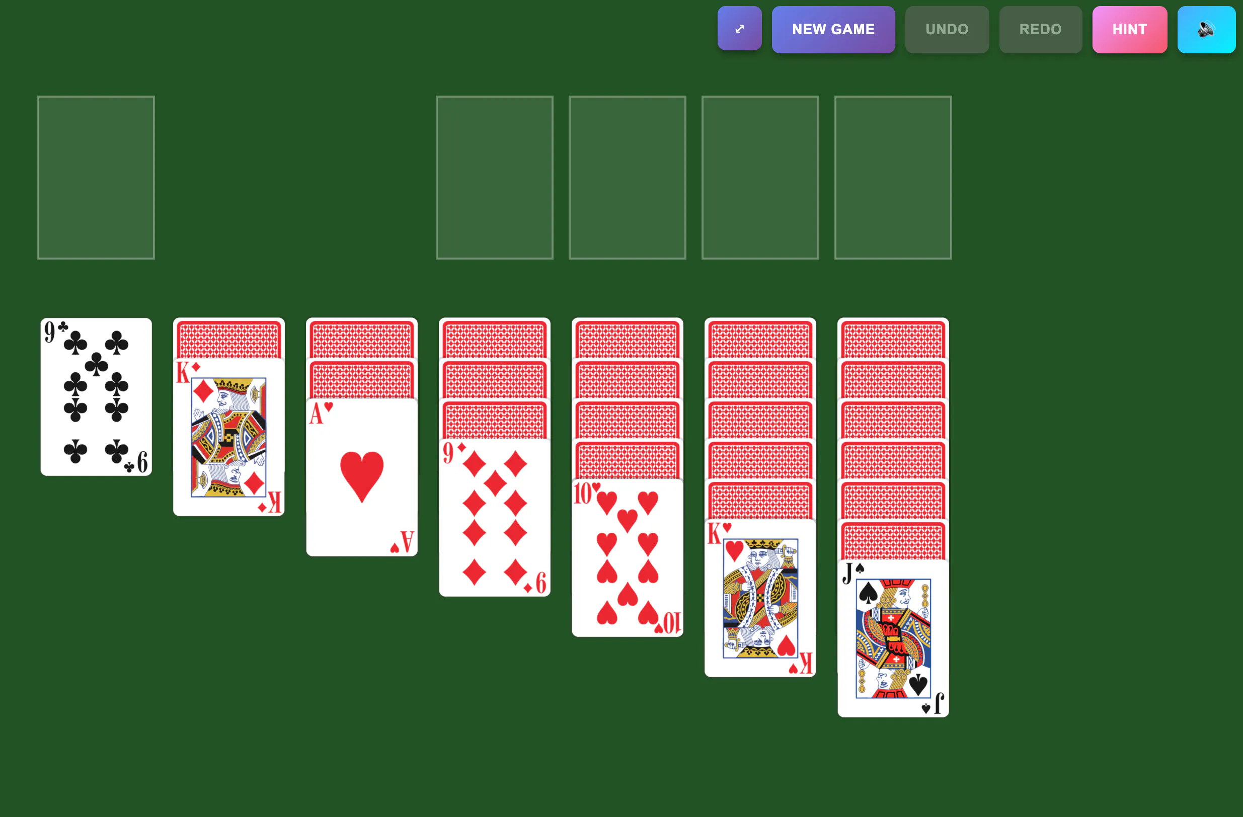 Play Online Solitaire gallery image