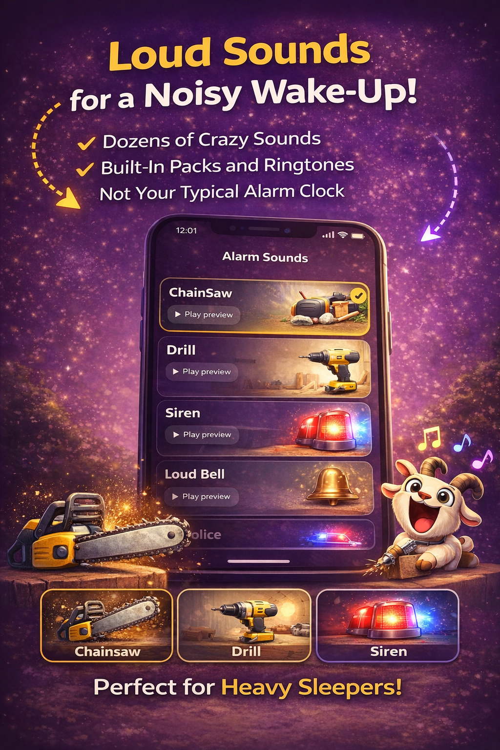 Wakely Alarm - Screenshot 3 showing product features and functionality