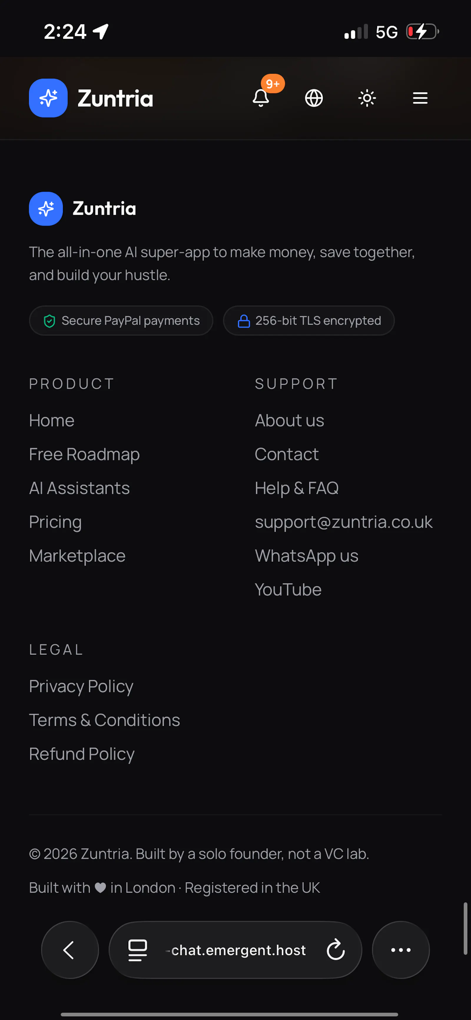 Zuntria — AI Success Operating System screenshot 10