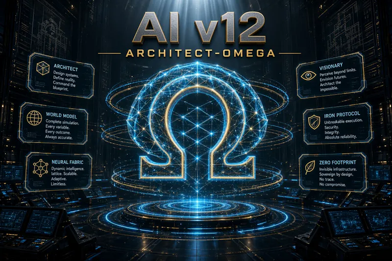 AI V12 "ARCHITECT OMEGA" is BIG UPDATED! screenshot 1