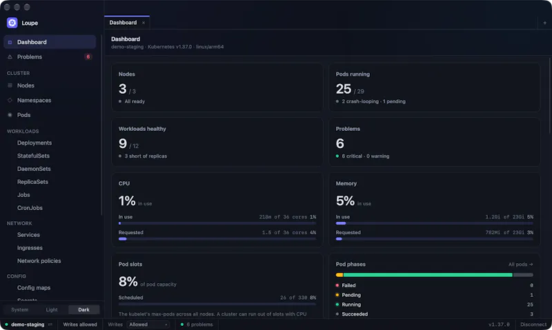 Loupe for Kubernetes screenshot 3