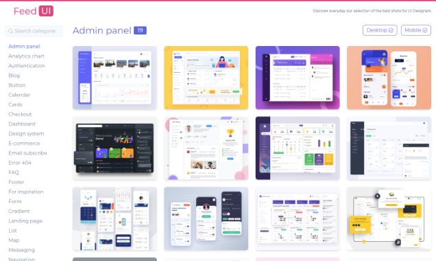 Feed UI gallery image