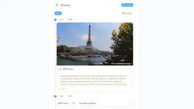 TravelCanvas - AI travel planner gallery image