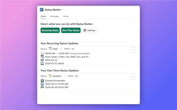 Status Butler gallery image