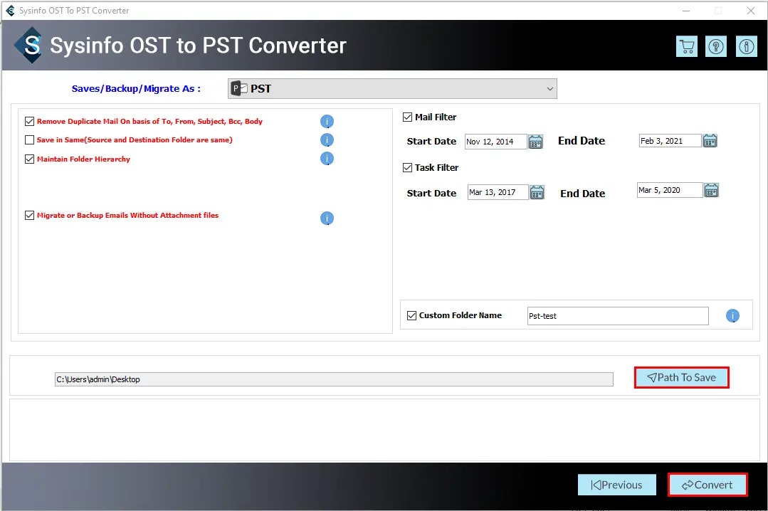 पीएसटी कनवर्टर के लिए sysinfo ost - एकल/कई OST फ़ाइलों को Outlook PST में परिवर्तित करने की अनुमति देता है मीडिया 4