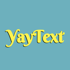 YayText! logo
