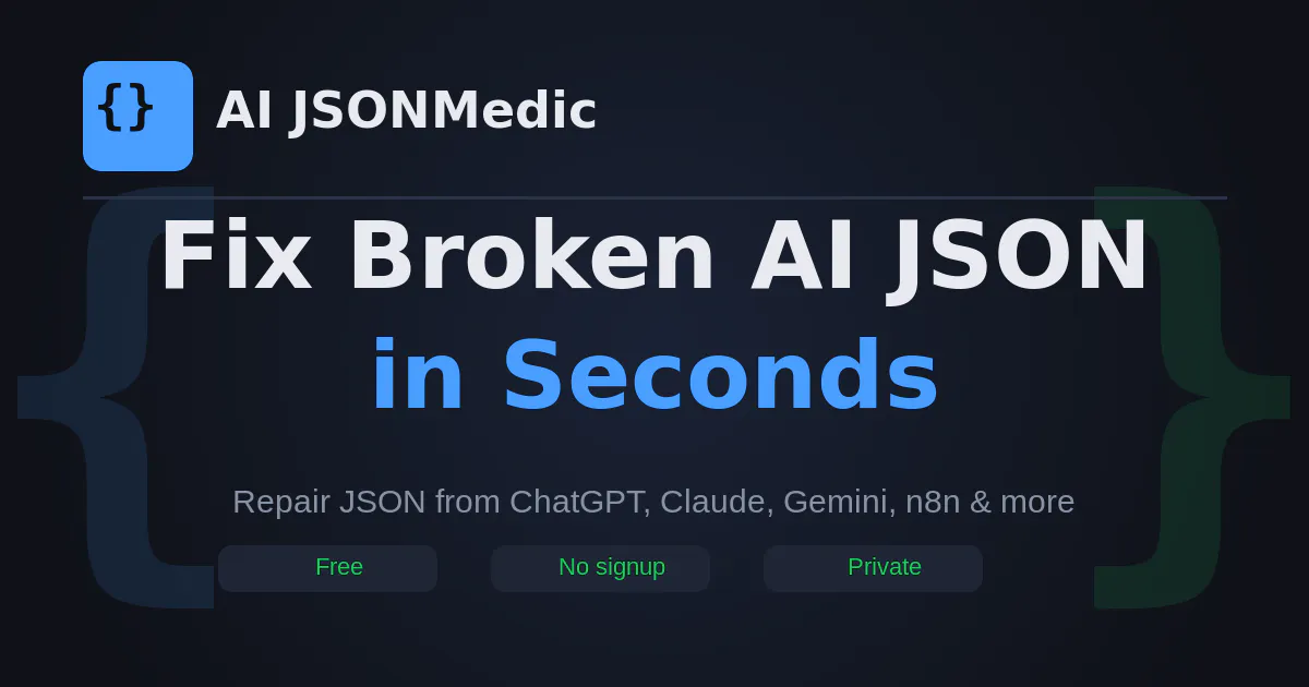 AI JSONMedic
