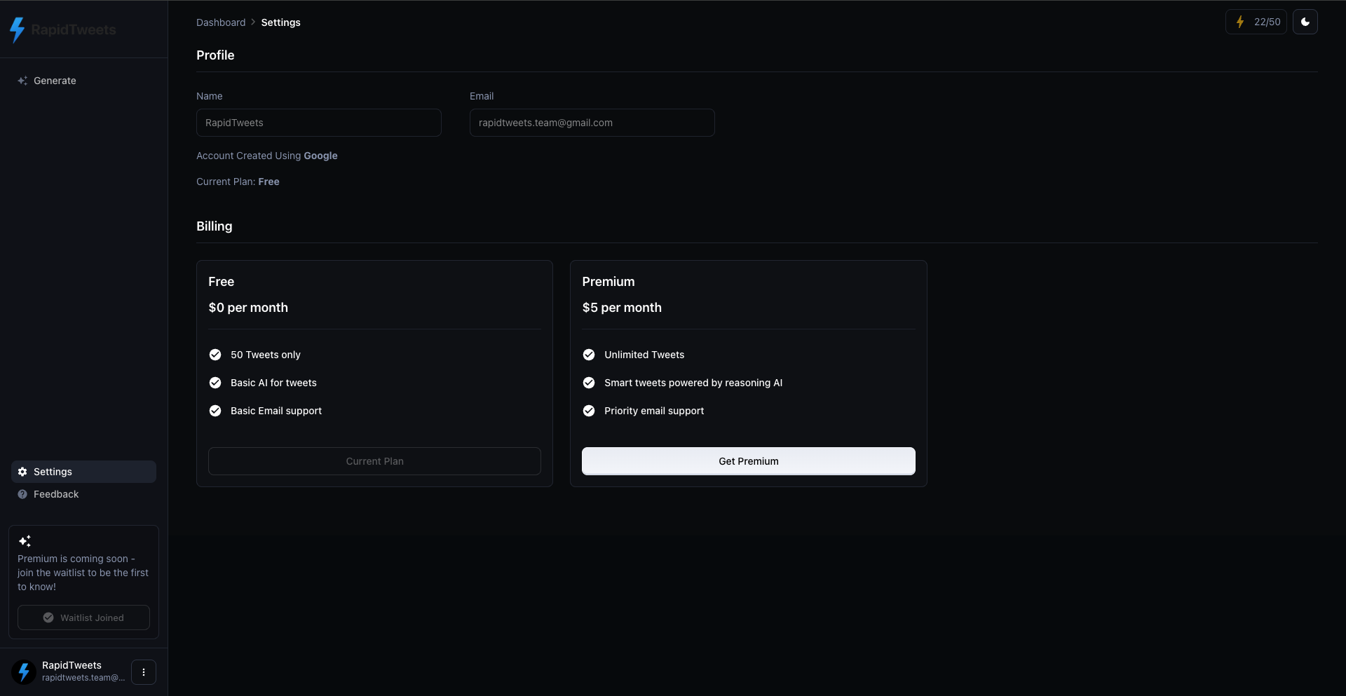RapidTweets gallery image