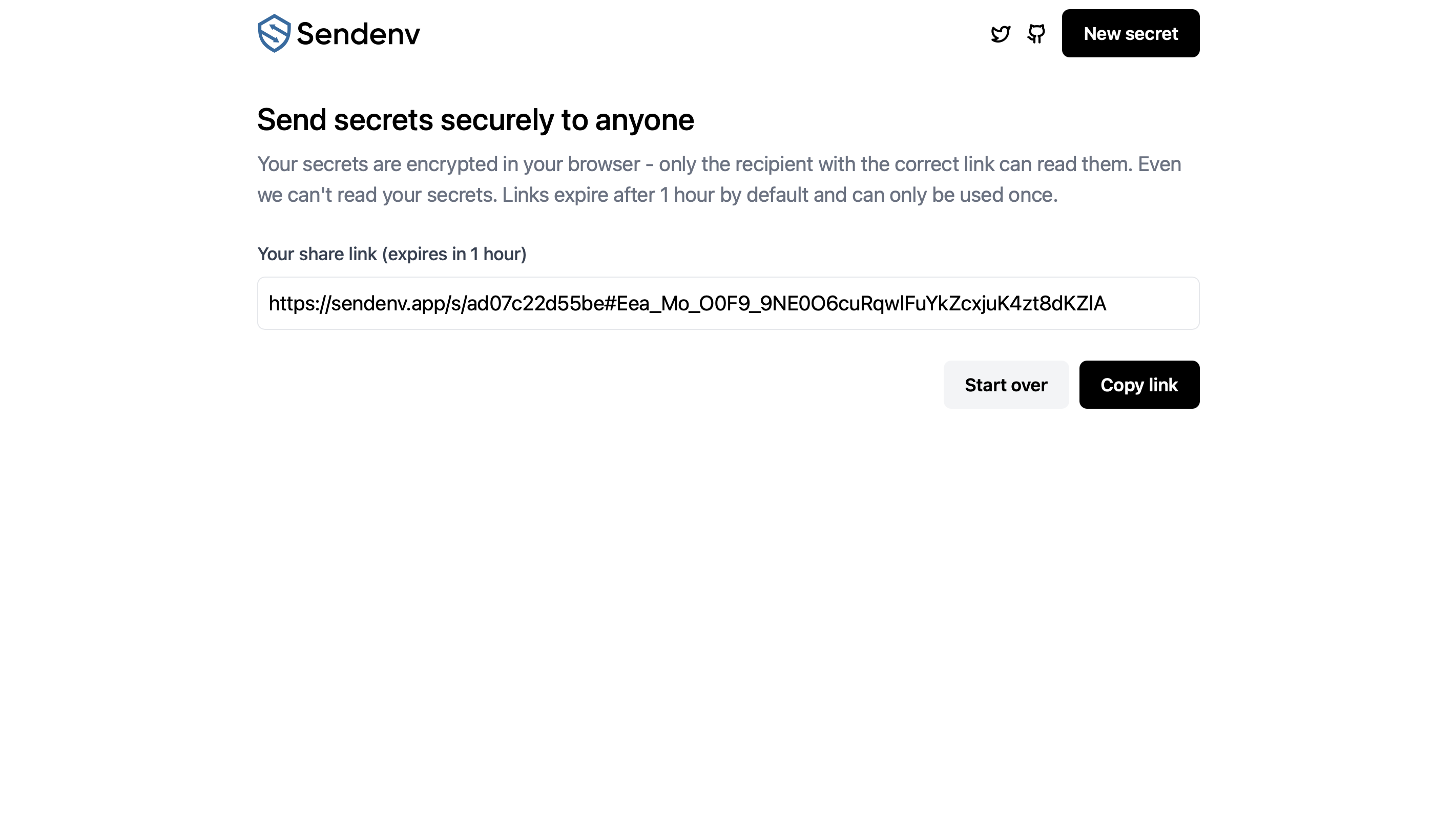 Enviar - Enviar secretos de forma segura a cualquier persona media 2