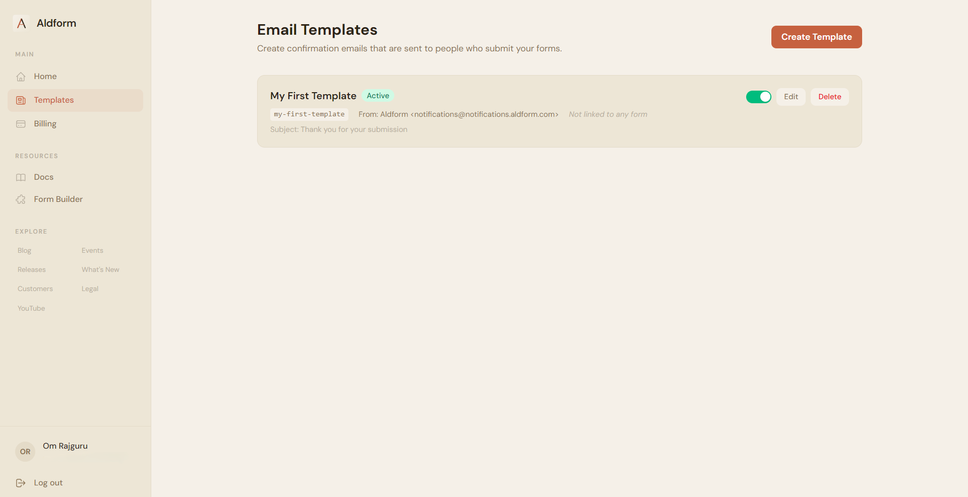 Aldform gallery image