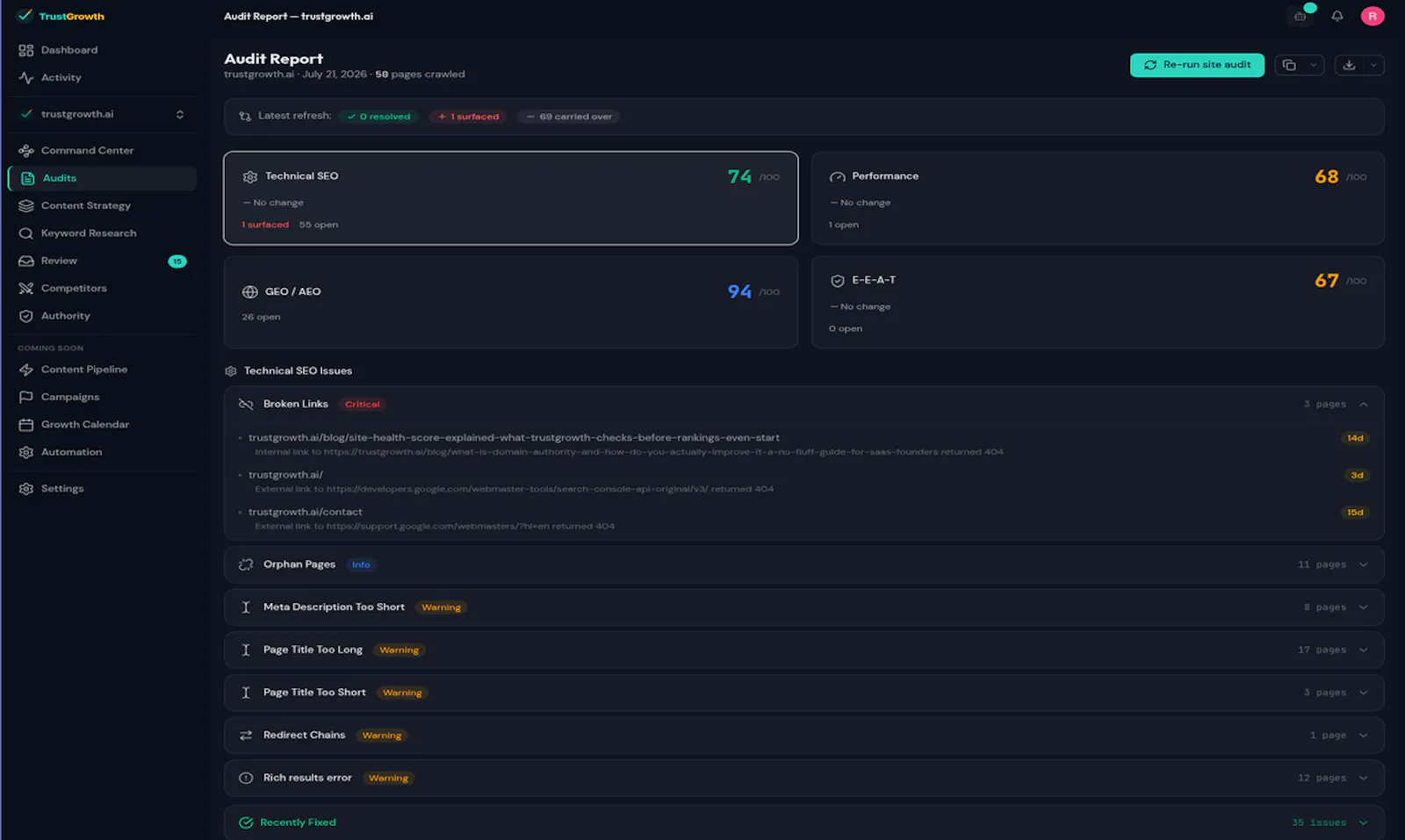 TrustGrowth screenshot 4