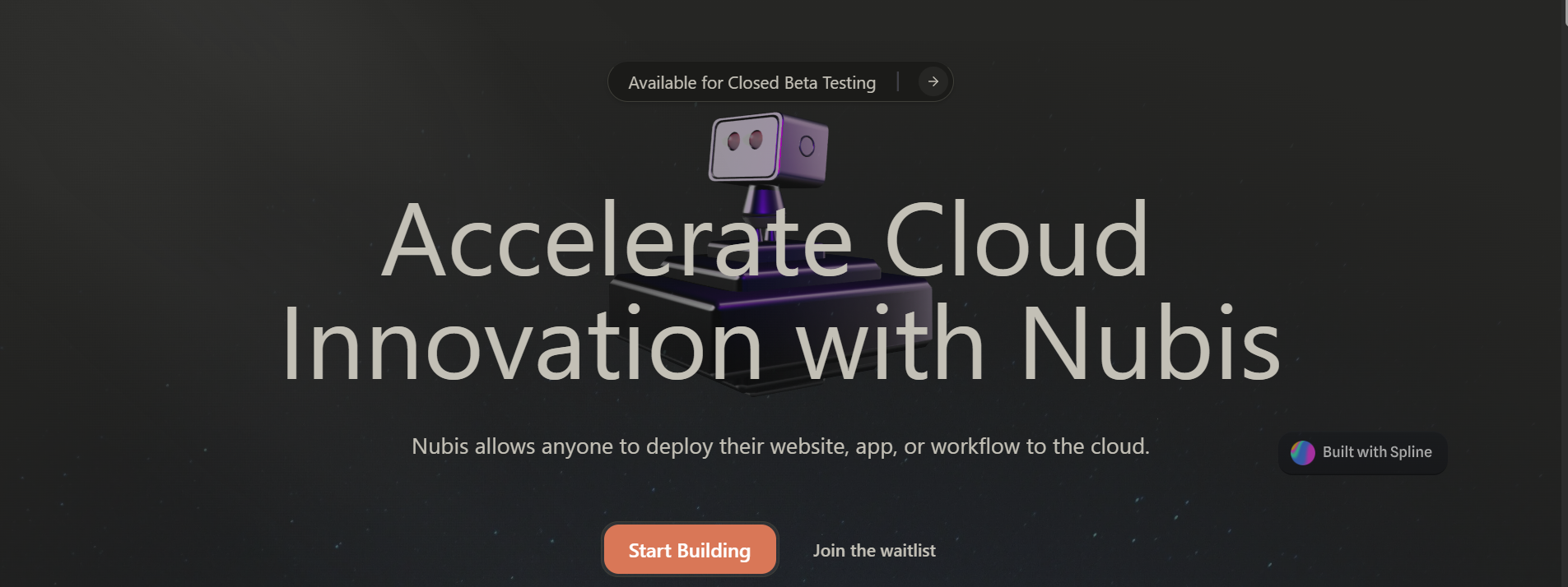 Nubis - Main screenshot showing features and interface