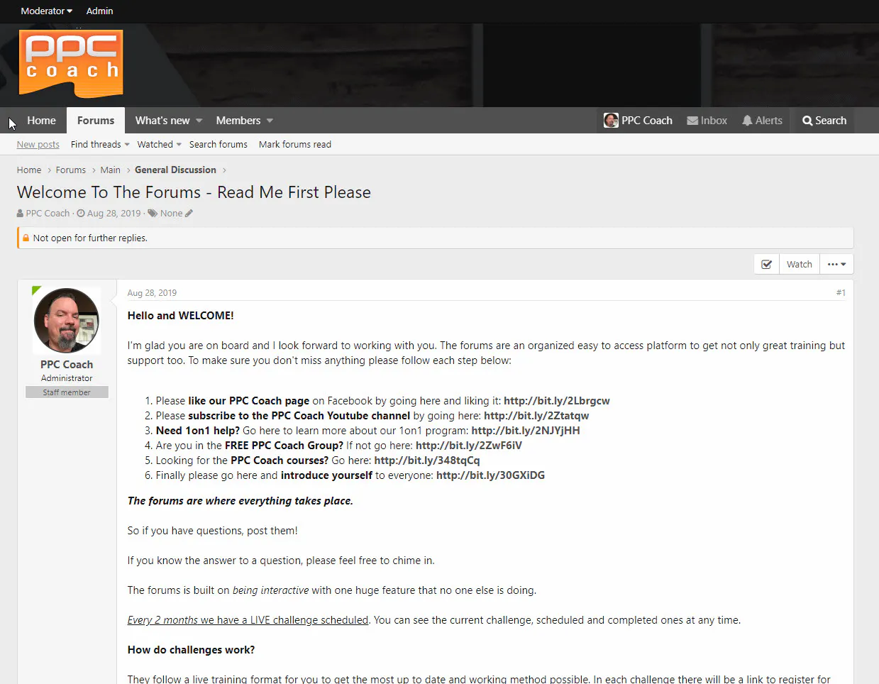 PPC Coach Membership Forums gallery image