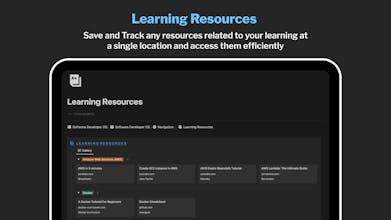 Notion Software Developer OS gallery image