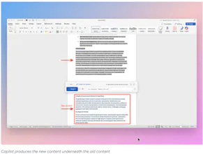 Copilot in Word gallery image