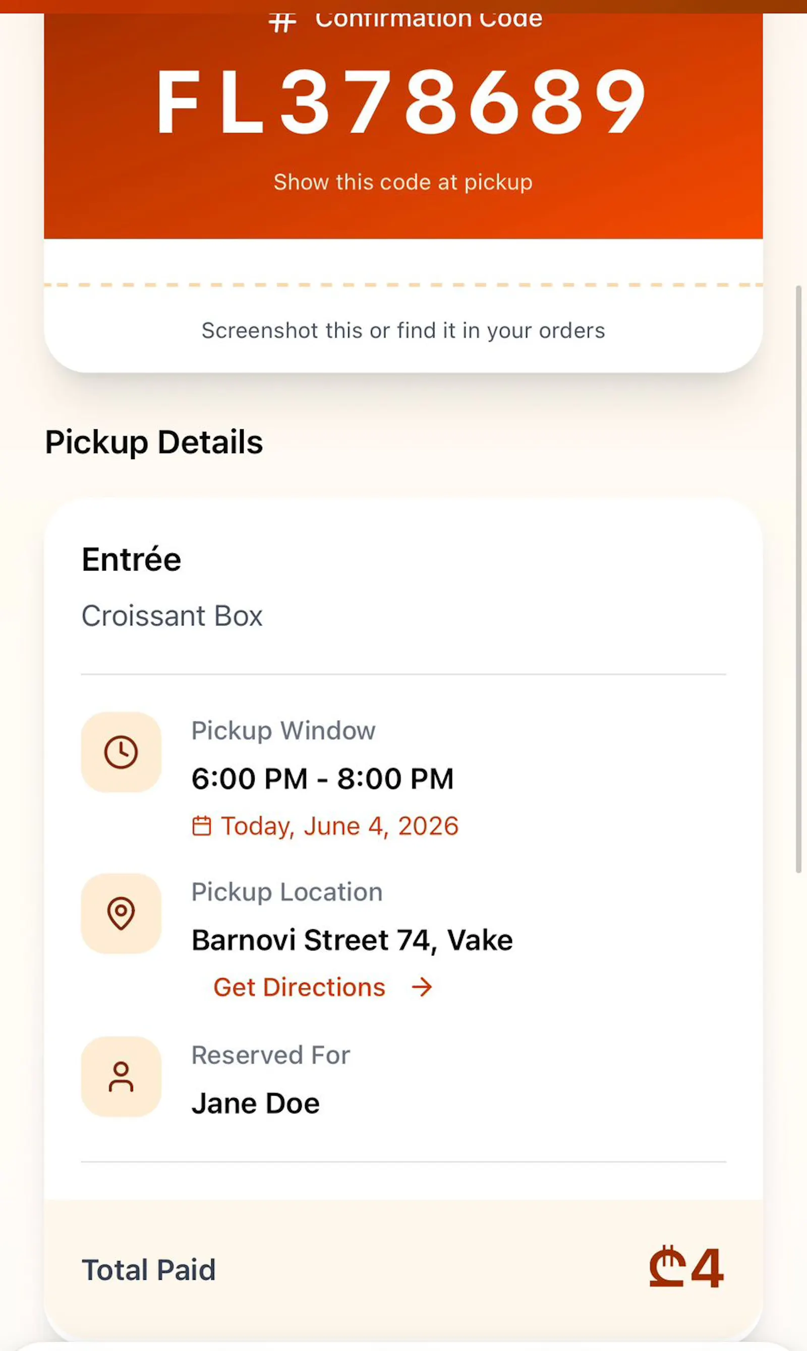FoodLoop screenshot 4