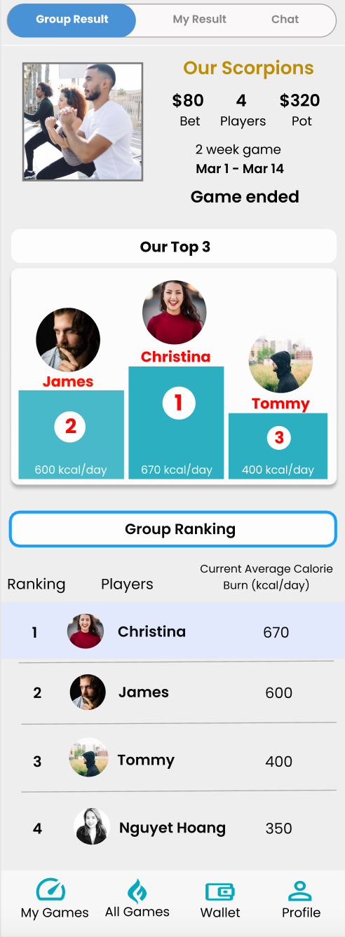 FitnessBet gallery image