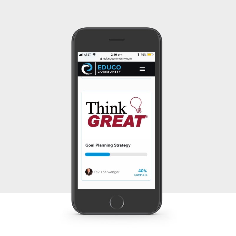 Goal Planning Strategy program