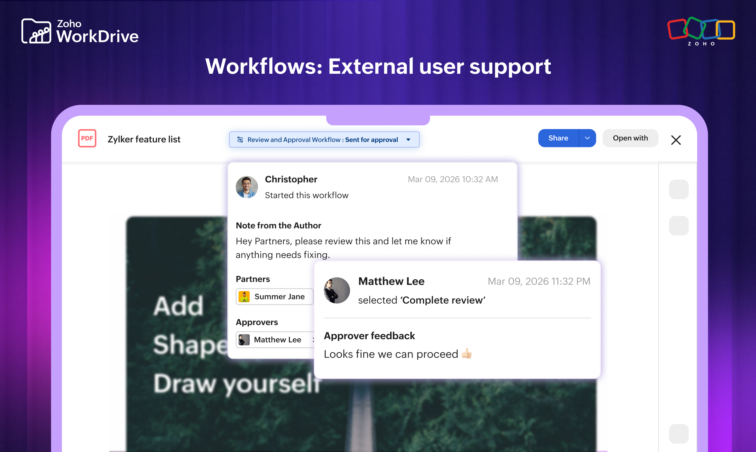 Zoho WorkDrive 6.0 (Phase 1) gallery image