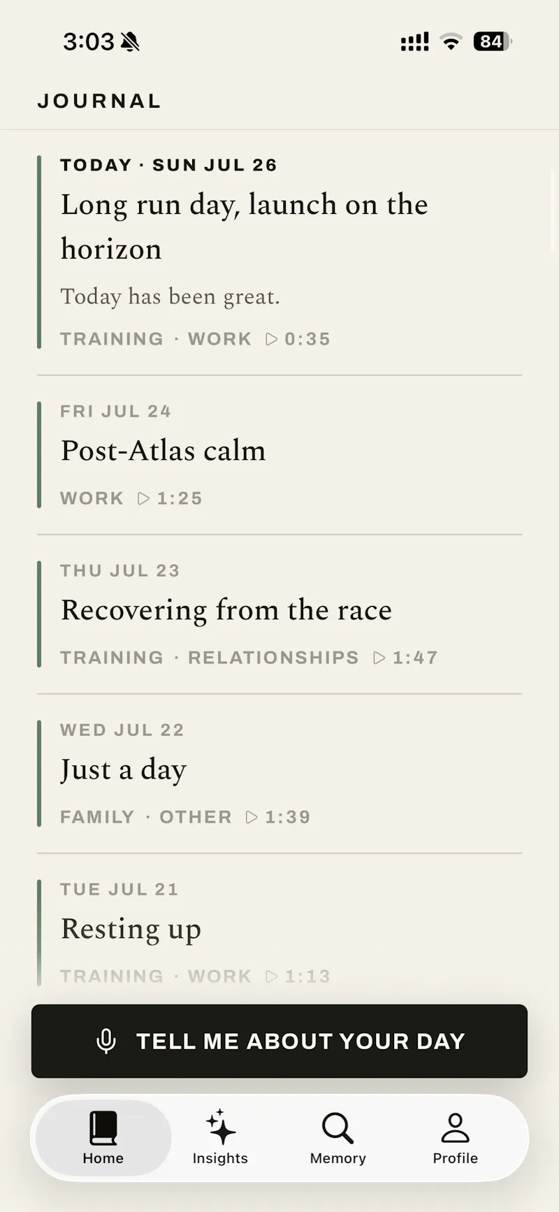 Aloud: AI Voice Journal screenshot 3