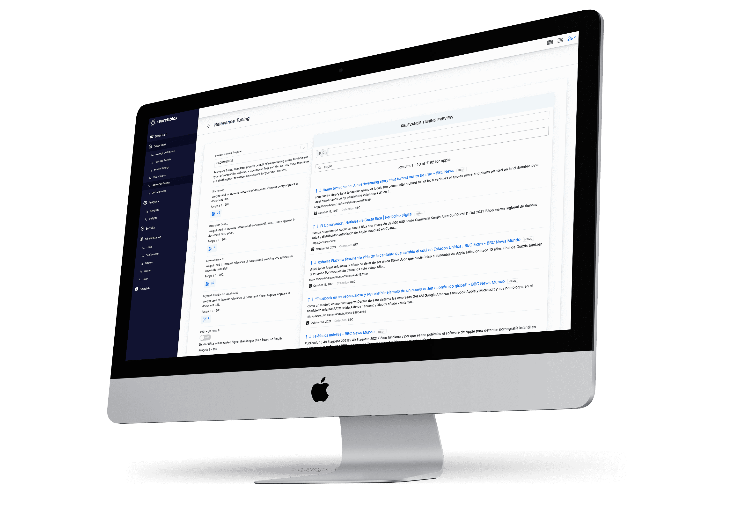 SearchBlox Enterprise Arama