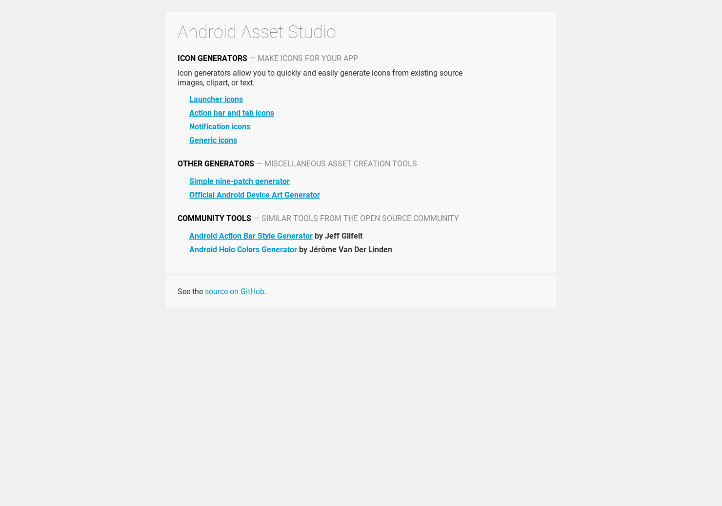 Android Asset Studio