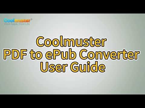 Coolmuster PDF to ePub Converter gallery image