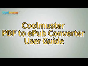 Coolmuster PDF to ePub Converter gallery image
