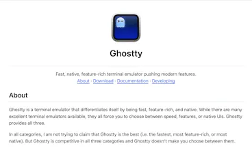 Ghostty gallery image