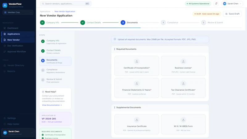 VendorFlow screenshot 6