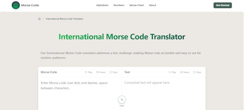 Morse Code Translator gallery image