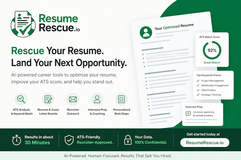 ResumeRescue.io screenshot 1