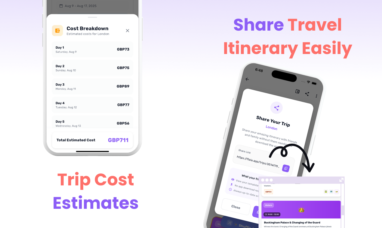 Mídia 3 de Ai Travel Planner: Flaia