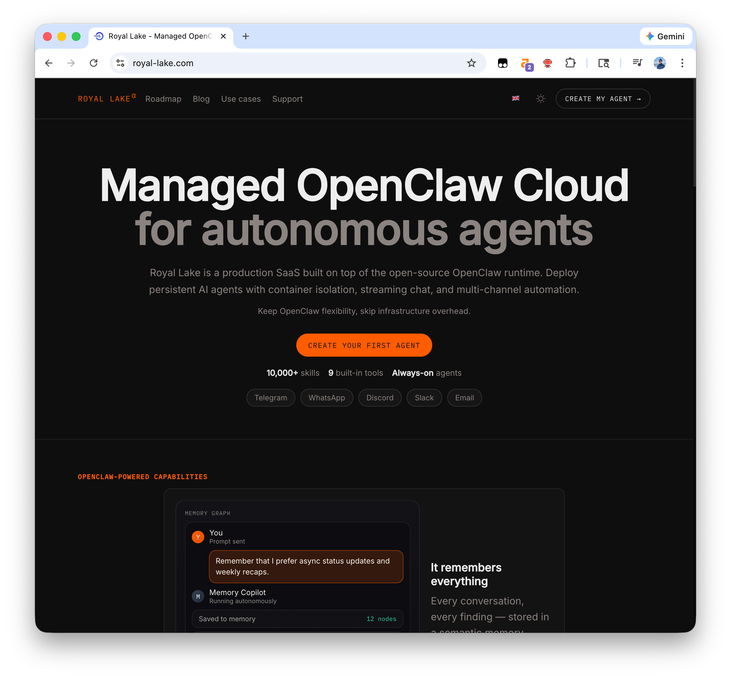 Royal Lake for Claw media 1