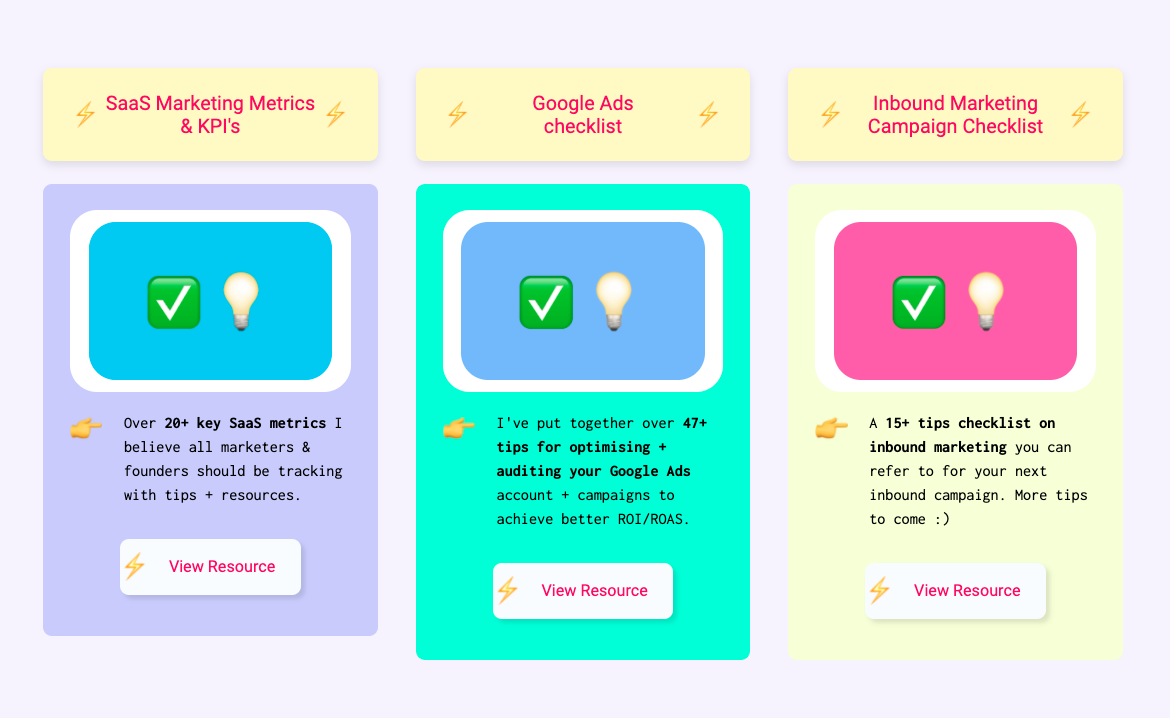 Growth Marketing Checklists gallery image