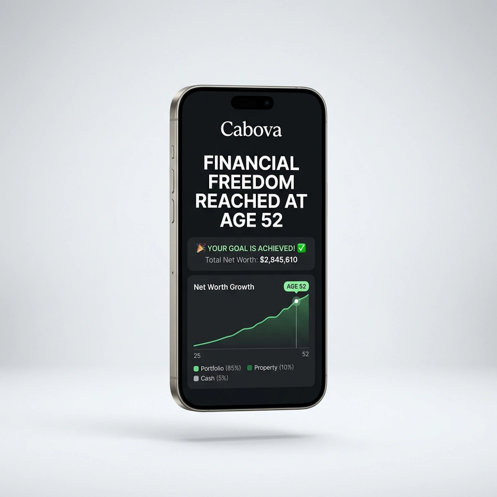 Cabova-Budget, Pension & FIRE Calculator screenshot 1