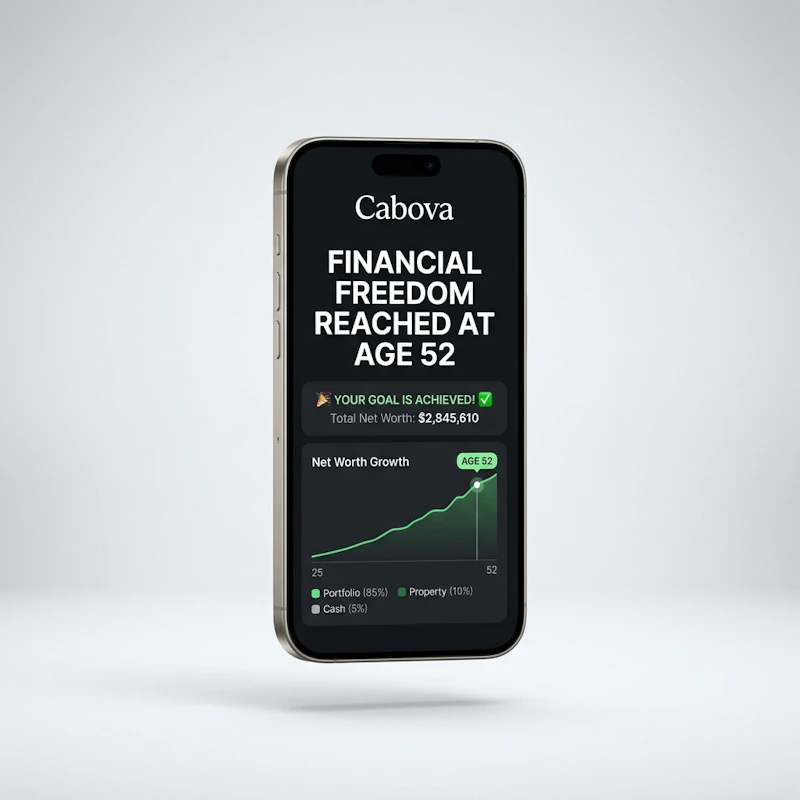 Cabova-Budget, Pension & FIRE Calculator screenshot 1