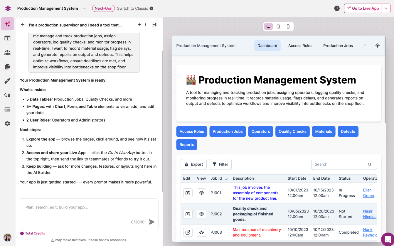 Knack 2.0: AI App Builder for Businesses gallery image