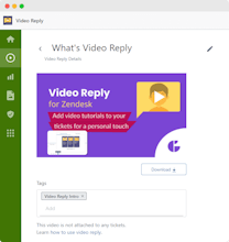 Video Reply for Zendesk gallery image
