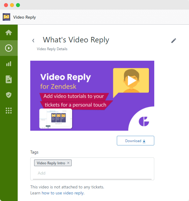 Video Reply for Zendesk media 4
