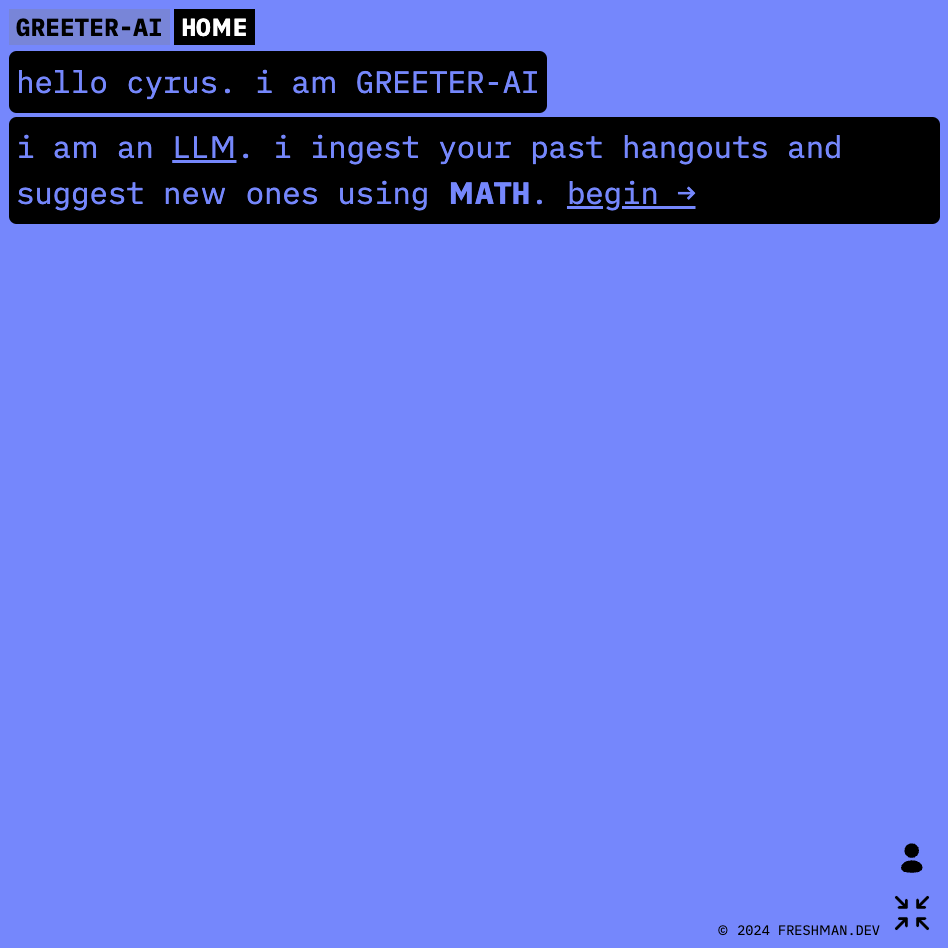 /greeter gallery image